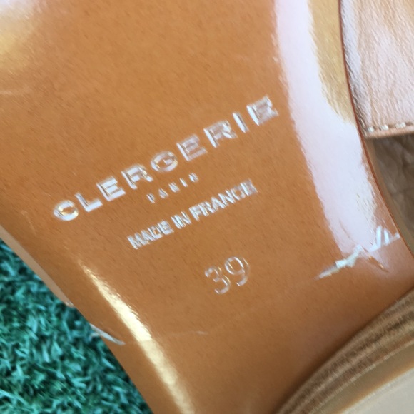 NWT Robert Clergerie Final Sandals Leather Brown 39